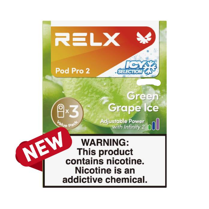 RELX PRO POD Green-Grape-Ice