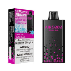 SP2S AIR 5000 Disposable Vape - Grape Iced