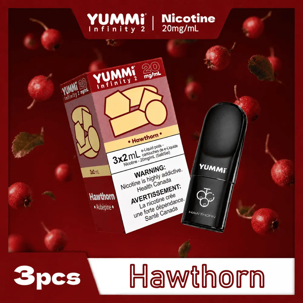 YUMMI 20毫克尼古丁烟弹三颗装 - 通用悦刻6代