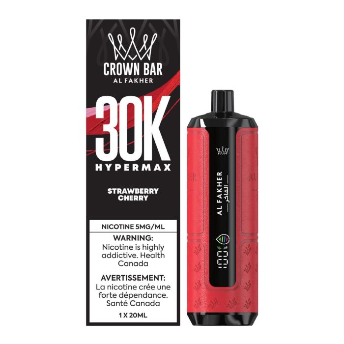 AL_FAKHER_CROWN_BAR_HYPE_MAX_30K_STRAWBERRY_CHERRY