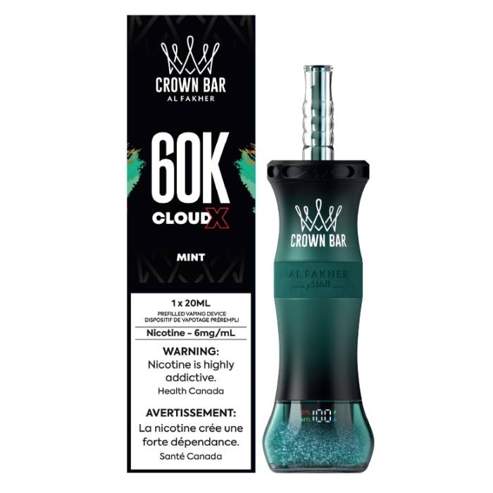 AL FAKHER Cloud X 60K Disposable Vape Mint