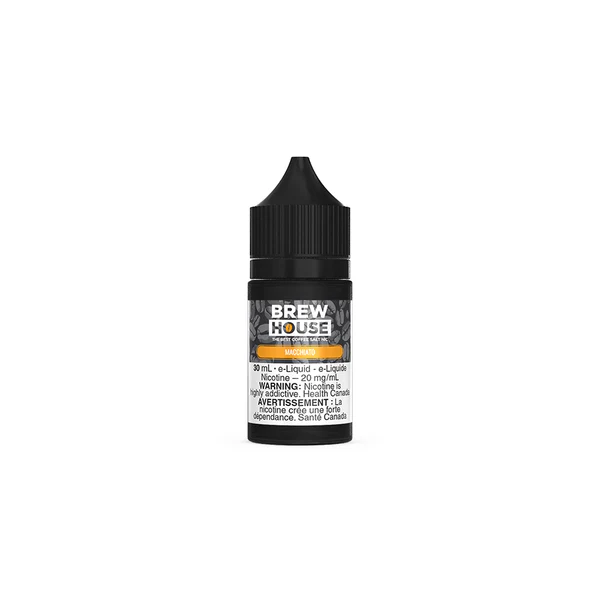 BREW HOUSE E-LIQUID SALT MACCHIATO