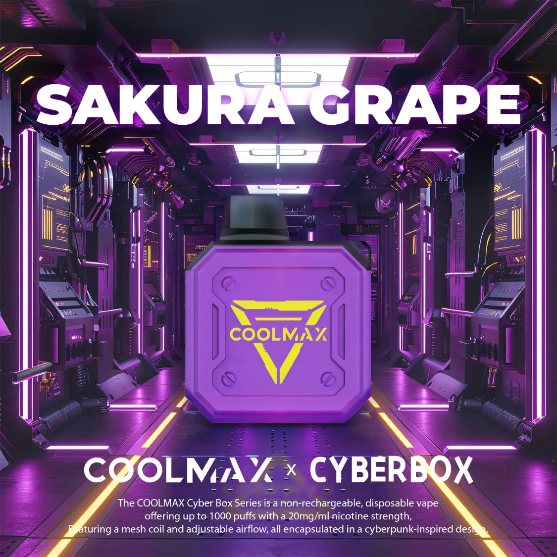 COOLMAX CYBER BOX SakuraGrape