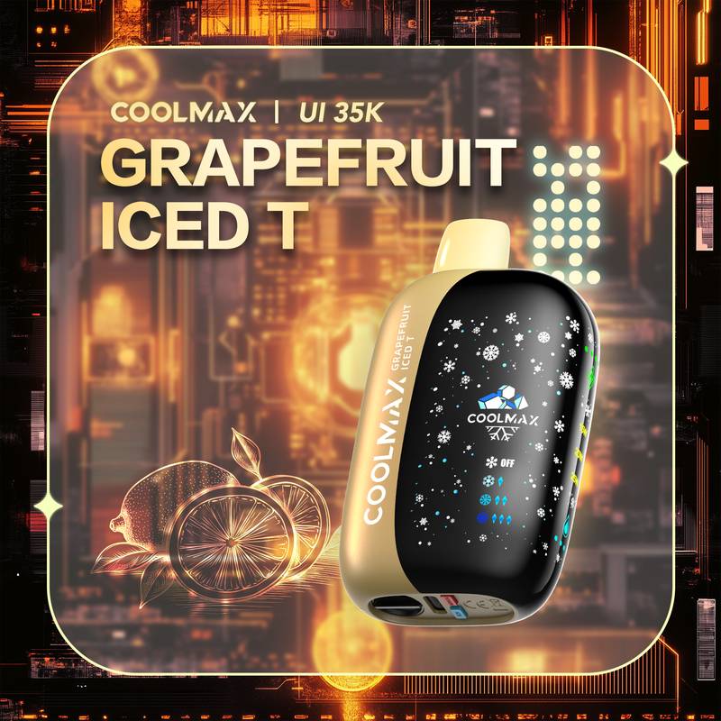 COOLMAX UI35K DISPOSABLE VAPE GRAPEFRUIT