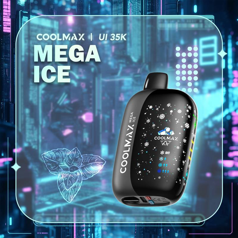 COOLMAX UI35K DISPOSABLE VAPE MEGA ICE