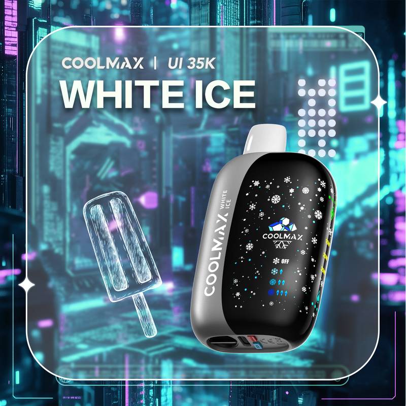 COOLMAX UI35K DISPOSABLE VAPE WHITE ICE