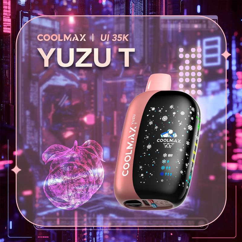 COOLMAX UI35K DISPOSABLE VAPE YUZU T