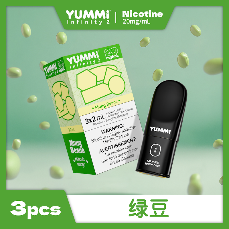 YUMMI 20mg Nicotine pod 3 Pack - Universal RELX Infinity 2