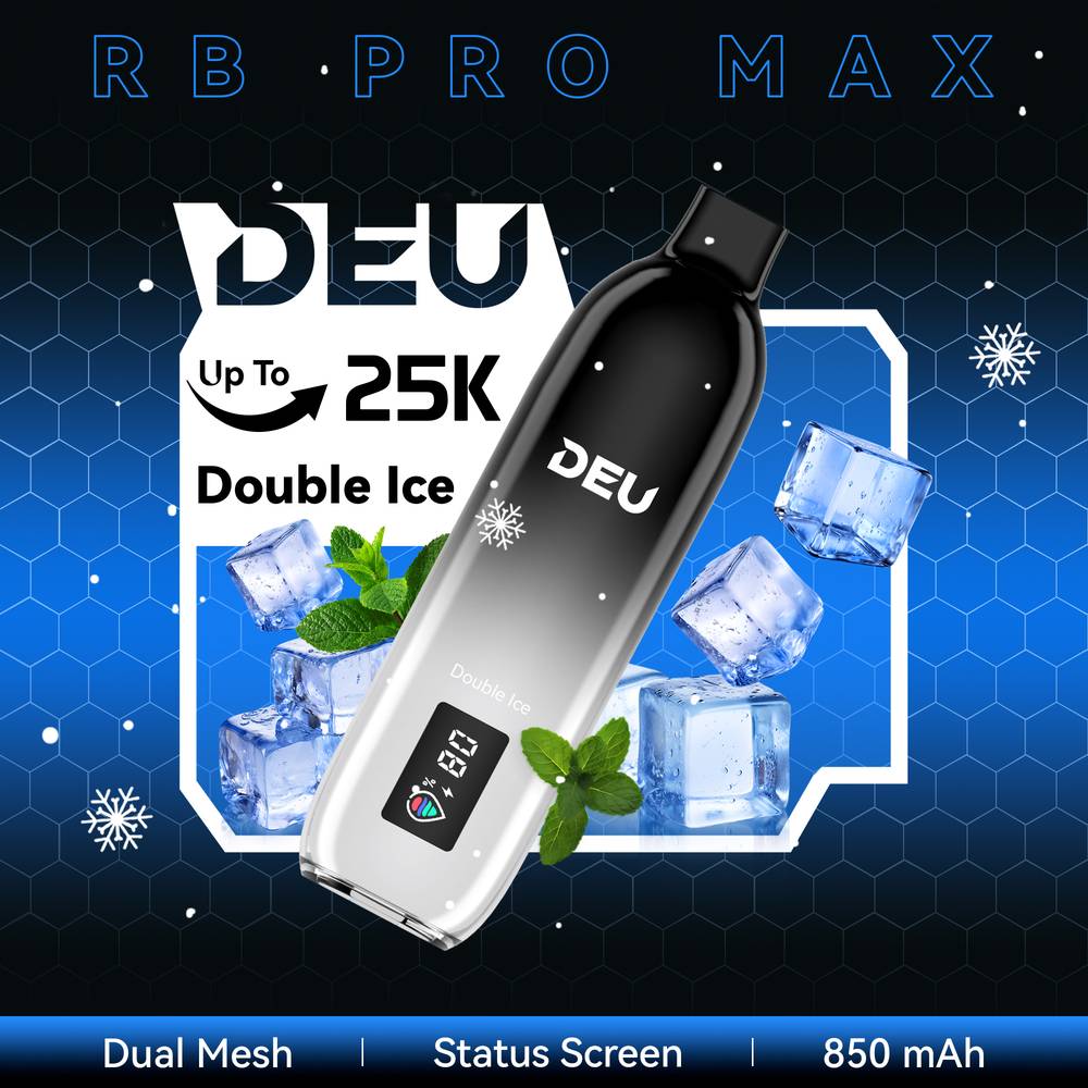 DEU RB PRO MAX+ 25K DISPOSABLE VAPE_DoubleIce