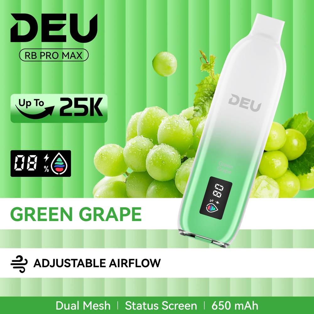 DEU_RB_PRO_MAX_25K_DISPOSABLE_VAPE_GREEN GRAPE