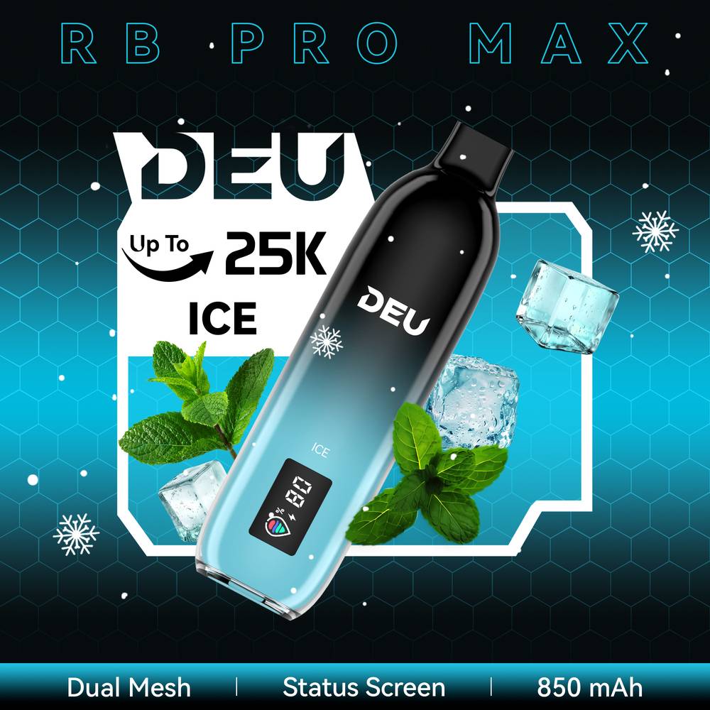 DEU_RB_PRO_MAX_25K_DISPOSABLE_VAPE ICE