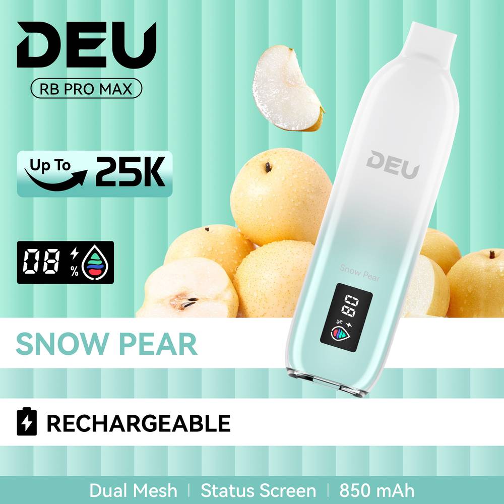 DEU_RB_PRO_MAX_25K_DISPOSABLE_VAPE_SnowPear