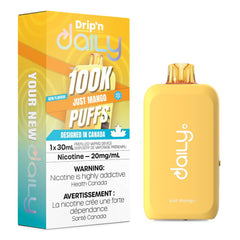 Drip'n Daily 100K Disposable Vape - Just Mango