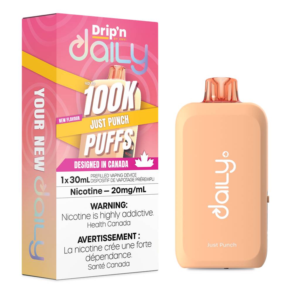 Drip'n Daily 100K Disposable Vape - Just Punch
