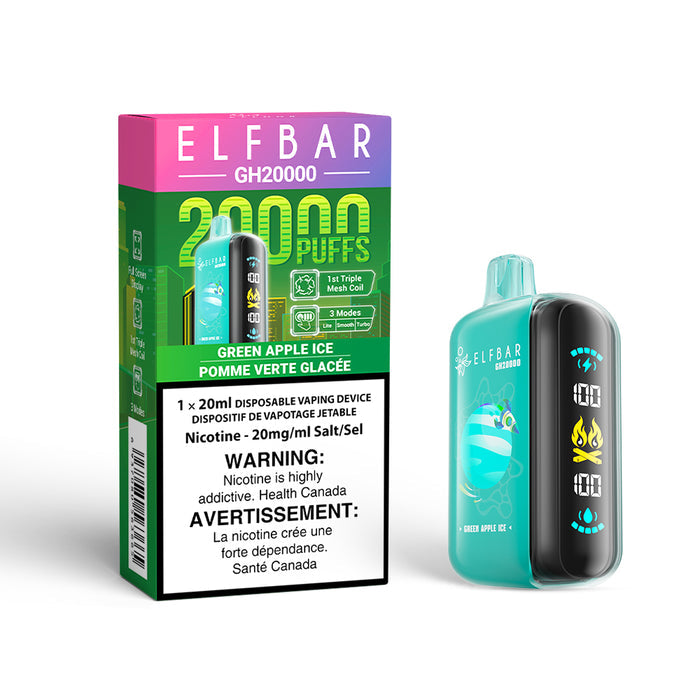 ELFBAR-GH20000-Green-Apple-Ice