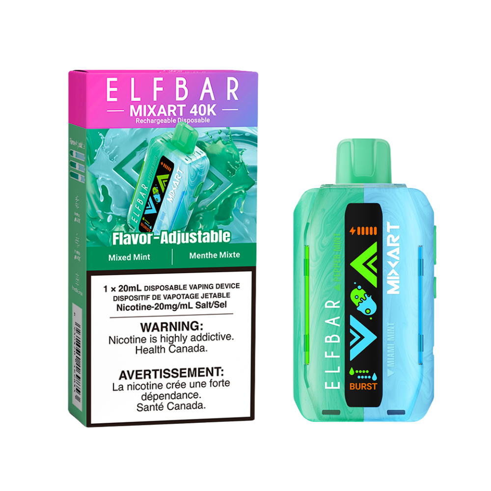 ElfBarMixArt40Kmixedmint
