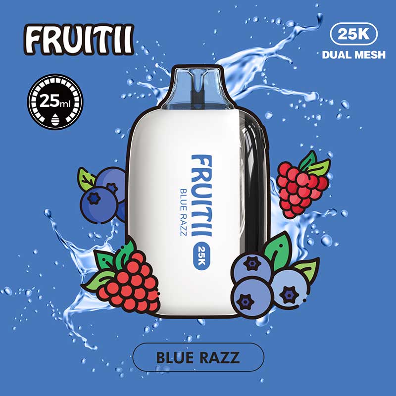 FRUITII 25K DISPOSABLE VAPE Blue-Razz