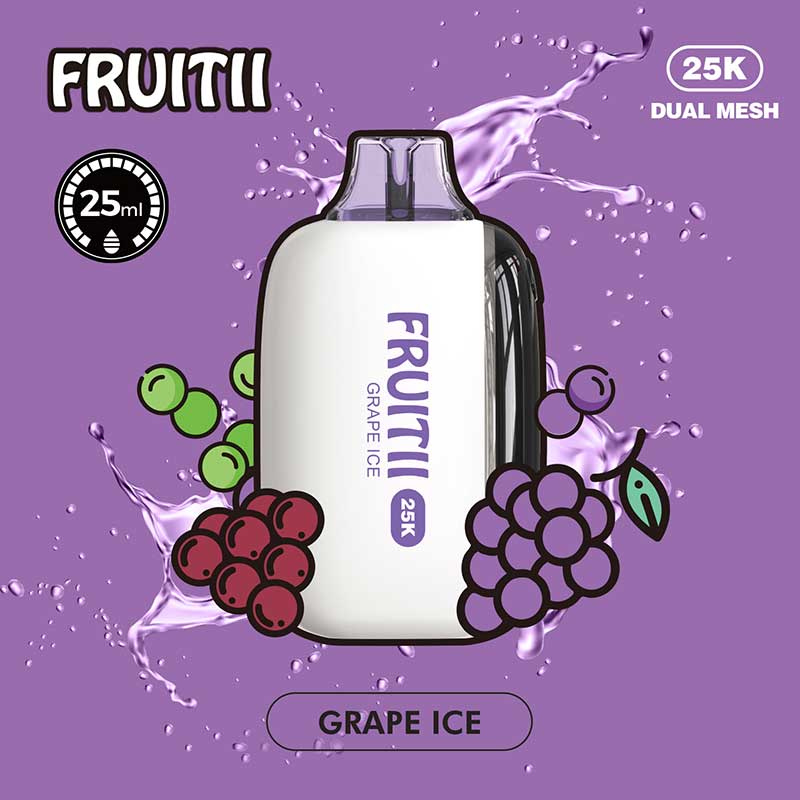 FRUITII 25K DISPOSABLE VAPE Grape-ice