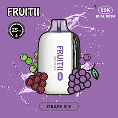 FRUITII 25K DISPOSABLE VAPE Grape-ice