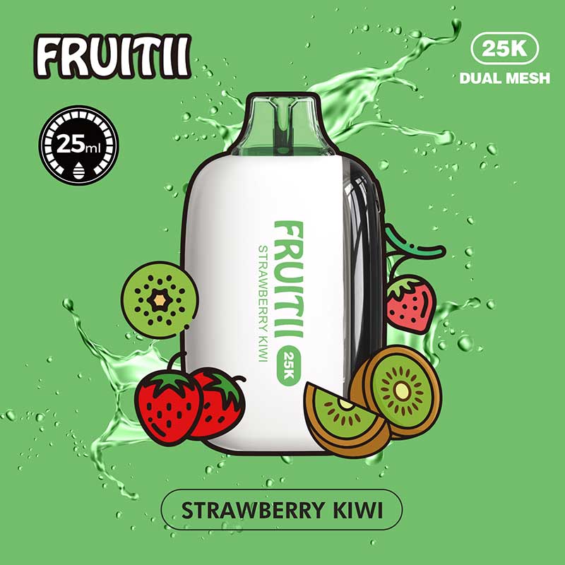 FRUITII 25K DISPOSABLE VAPE Strawberry-kiwi