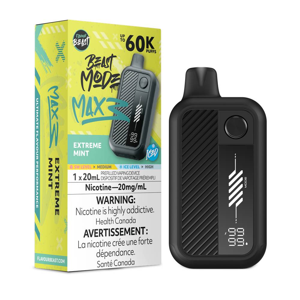Flavour Beast Beast Mode MAX 3 60K Disposable Vape - Extreme Mint
