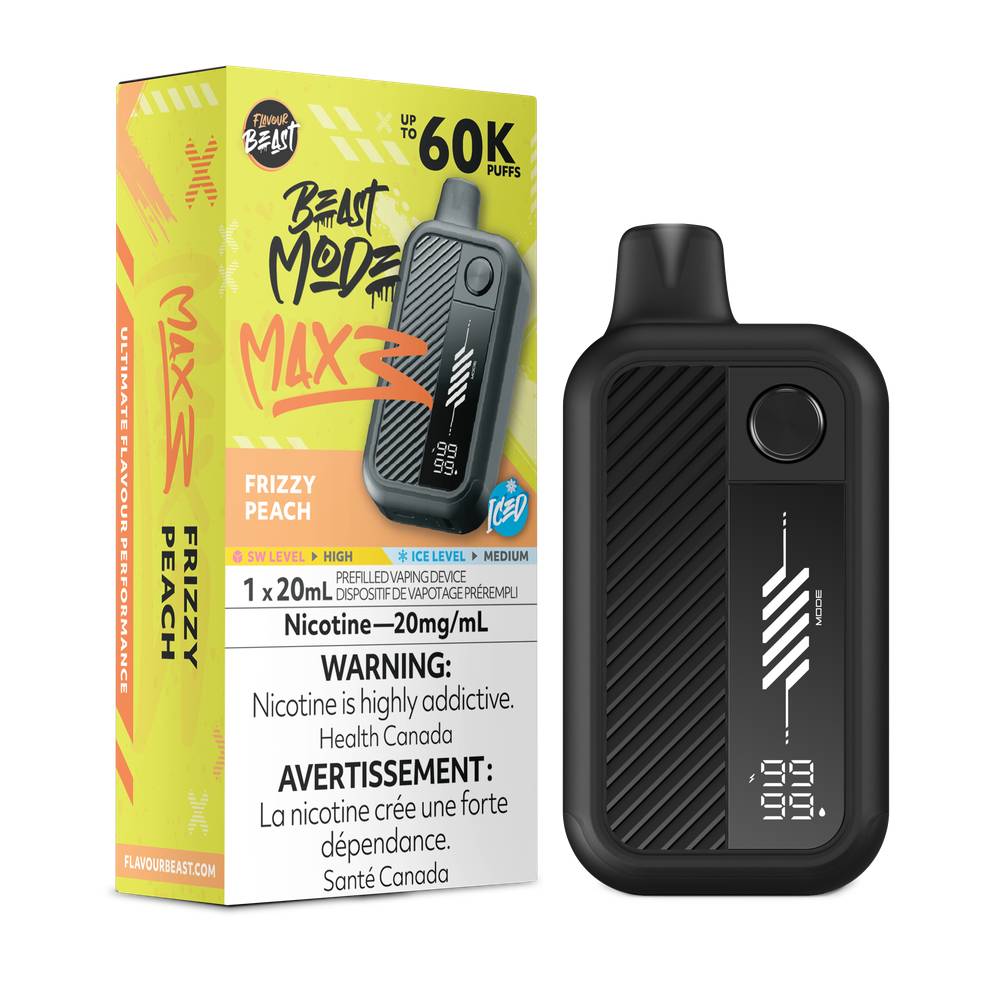 Flavour Beast Beast Mode MAX 3 60K Disposable Vape - Frizzy Peach