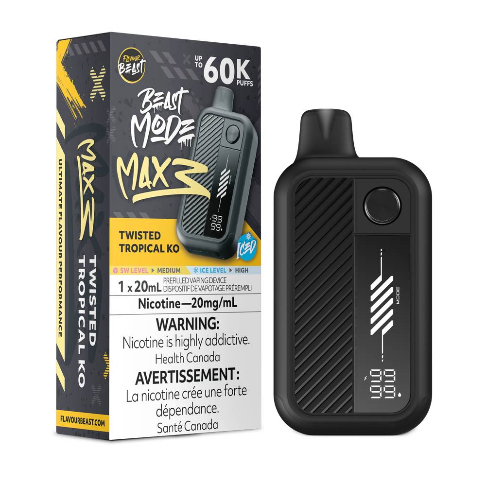 Flavour Beast Beast Mode MAX 3 60K Disposable Vape - Twisted Tropical KO