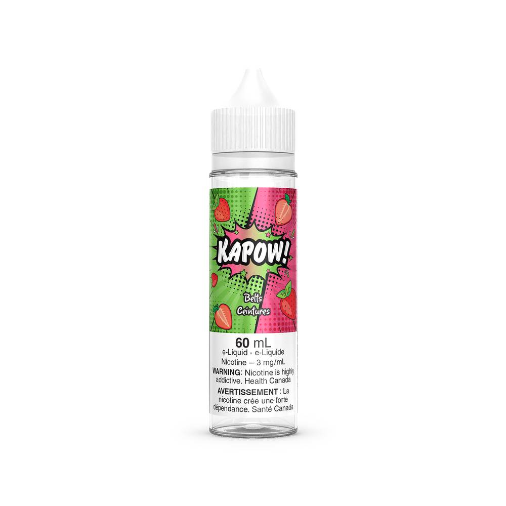 KAPOW! FREEBASE E-LIQUID Belts