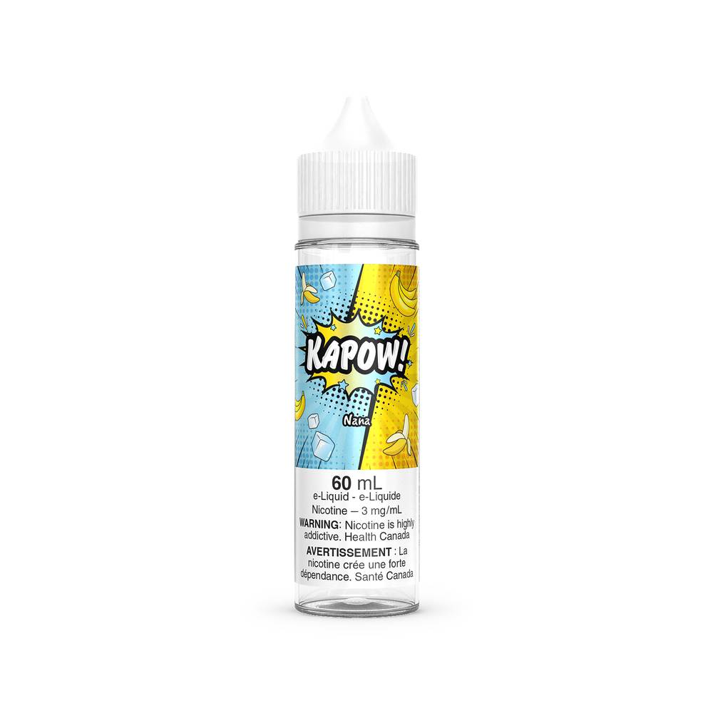 KAPOW! FREEBASE E-LIQUID Nana