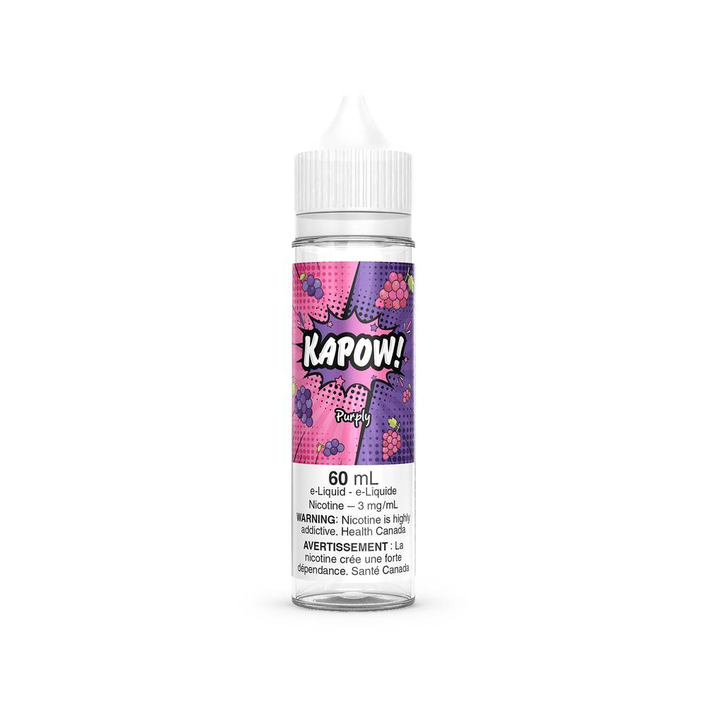 KAPOW! FREEBASE E-LIQUID Purply