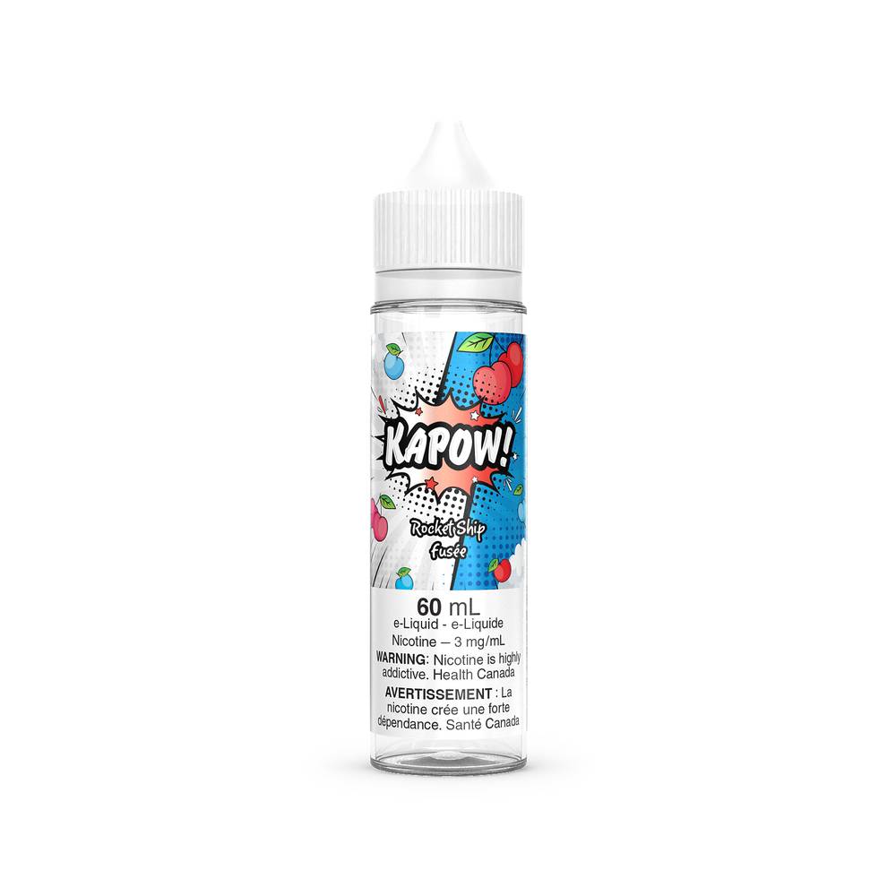 KAPOW! FREEBASE E-LIQUID RocketShip