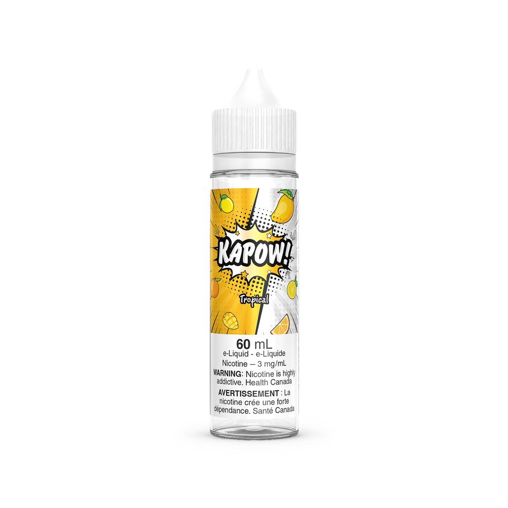 KAPOW! FREEBASE E-LIQUID Tropical