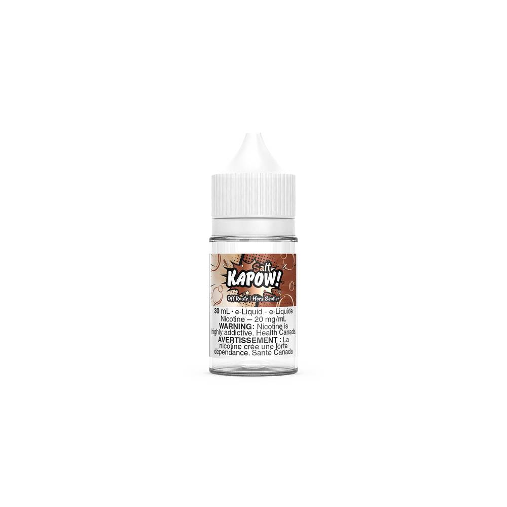 KAPOW NICOTINE SALT E-LIQUID OFFROUTE