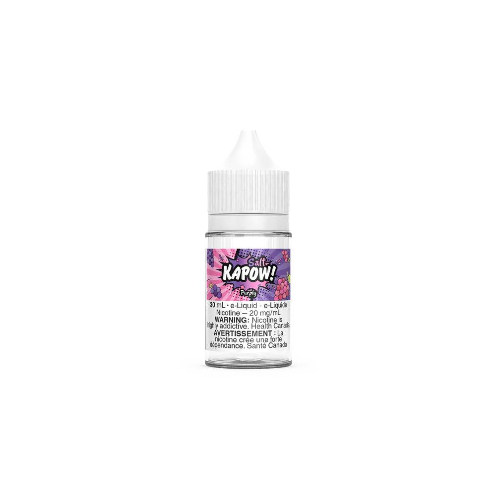 KAPOW NICOTINE SALT E-LIQUID PURPLY