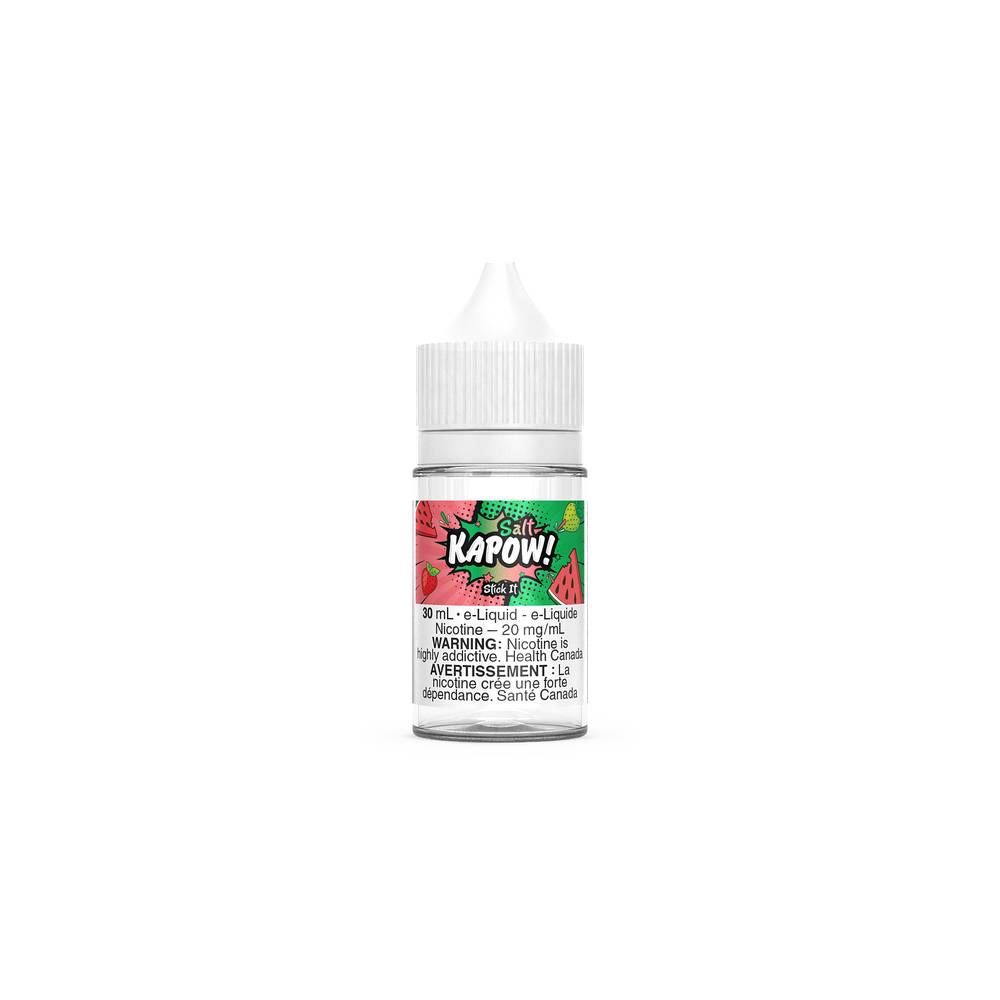 KAPOW NICOTINE SALT E-LIQUID STICK IT