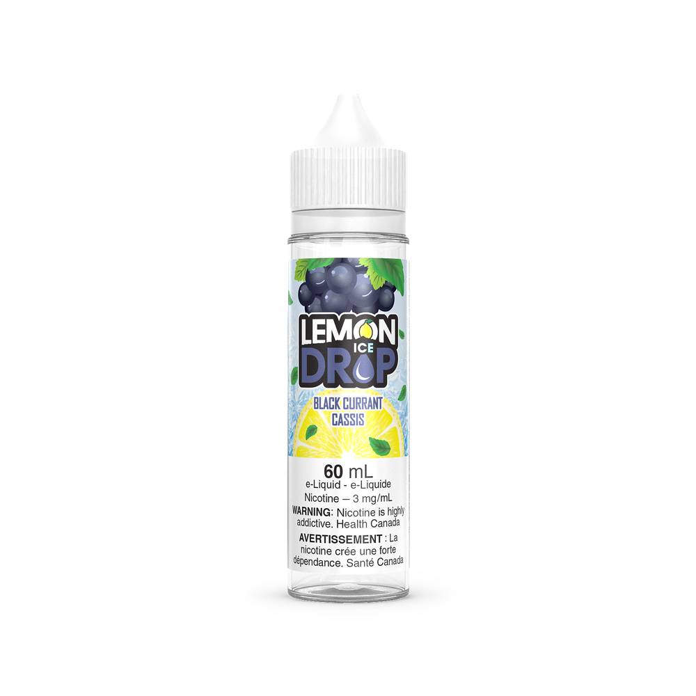 LEMON DROP ICE FREEBASE BlackCurrant