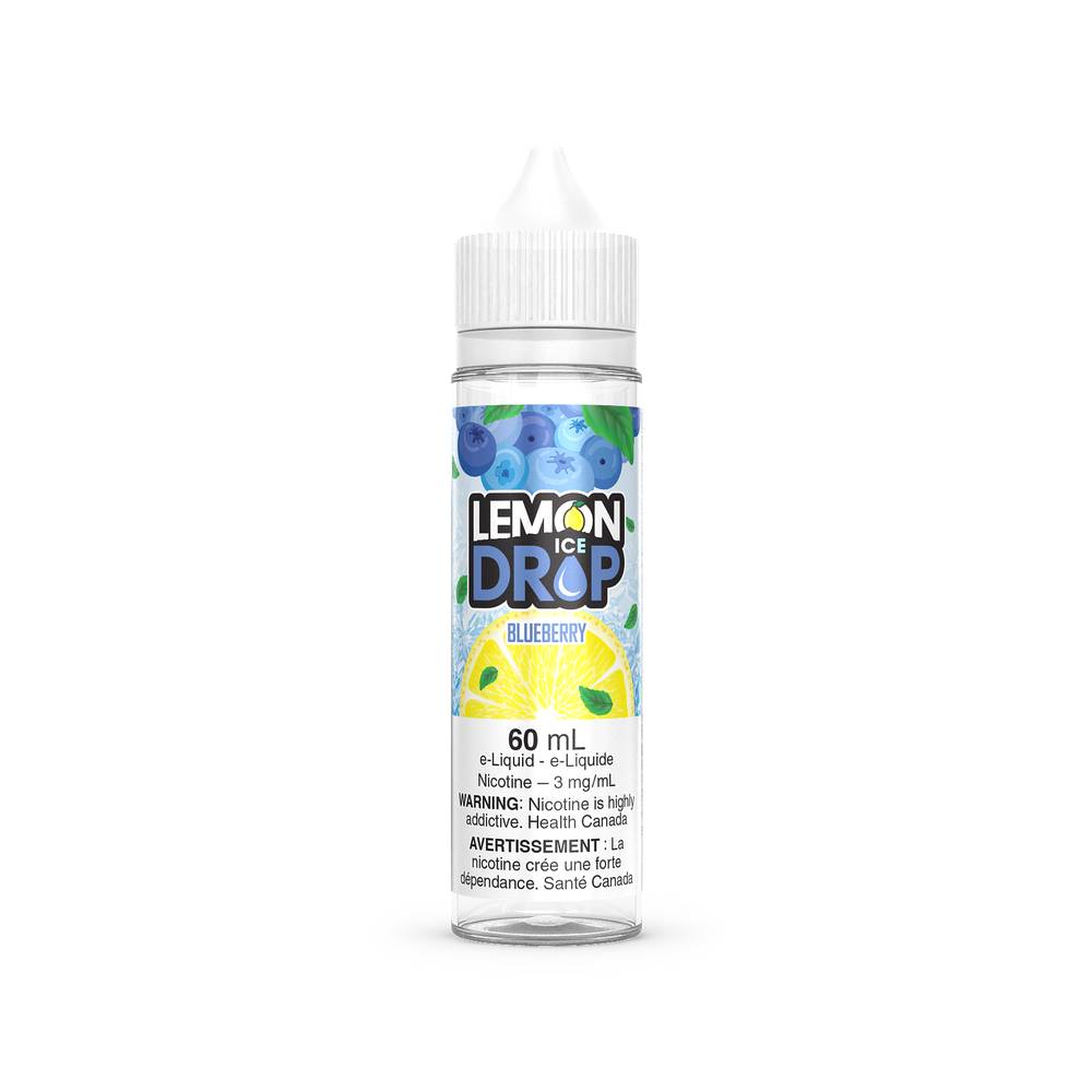 LEMON DROP ICE FREEBASE Blueberry