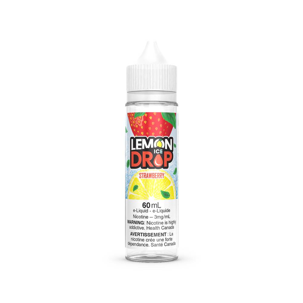 LEMON DROP ICE FREEBASE Strawberry