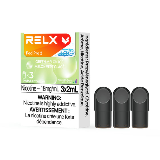 RELX PRO POD 2 green_melon_ice