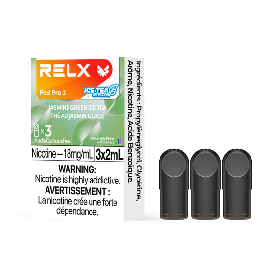 RELX PRO POD 2 jasmine_green_ice_tea