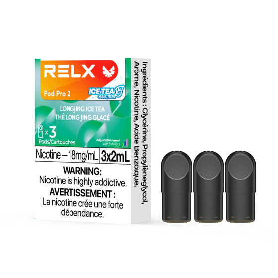 RELX PRO POD 2 longjing_ice_tea