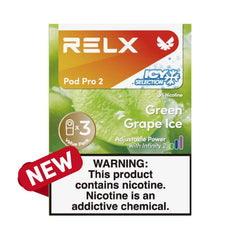 RELX PRO POD Green-Grape-Ice