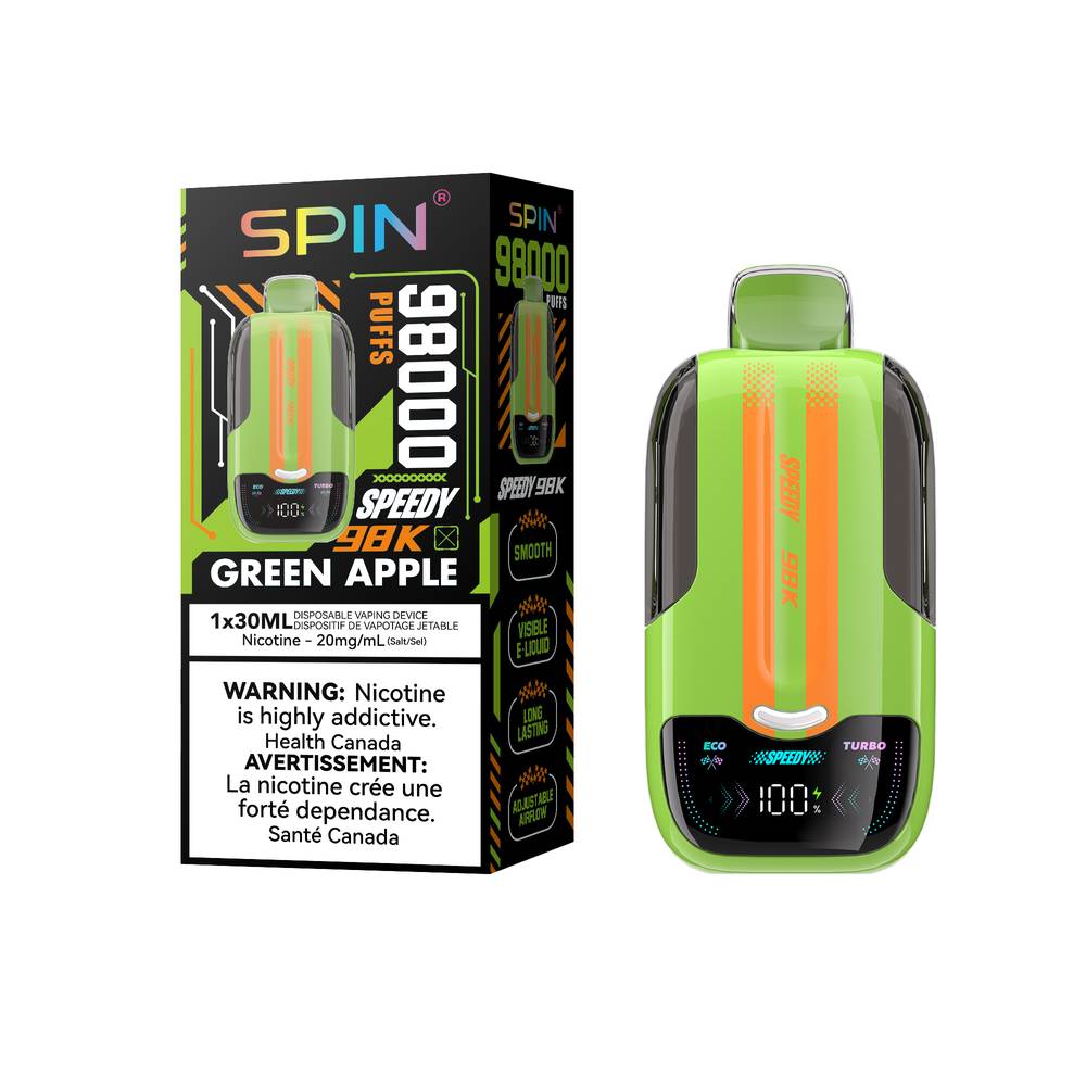 SPIN-SPEEDY-98K-Disposable-Vape_Green Apple