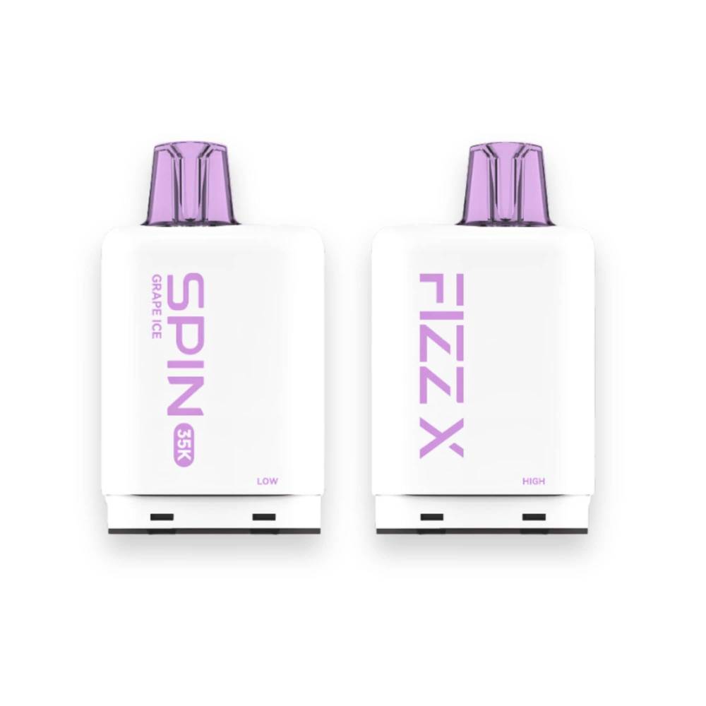 SPIN FIZZ X 35K POD grape-ice