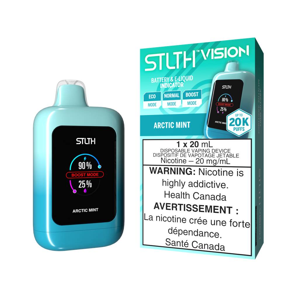 STLTH VISION 20K DISPOSABLE VAPE ARCTICMINT