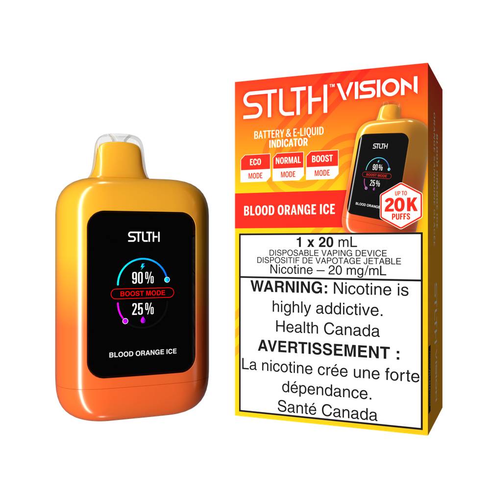 STLTH VISION 20K DISPOSABLE VAPE BLOODORANGEICE