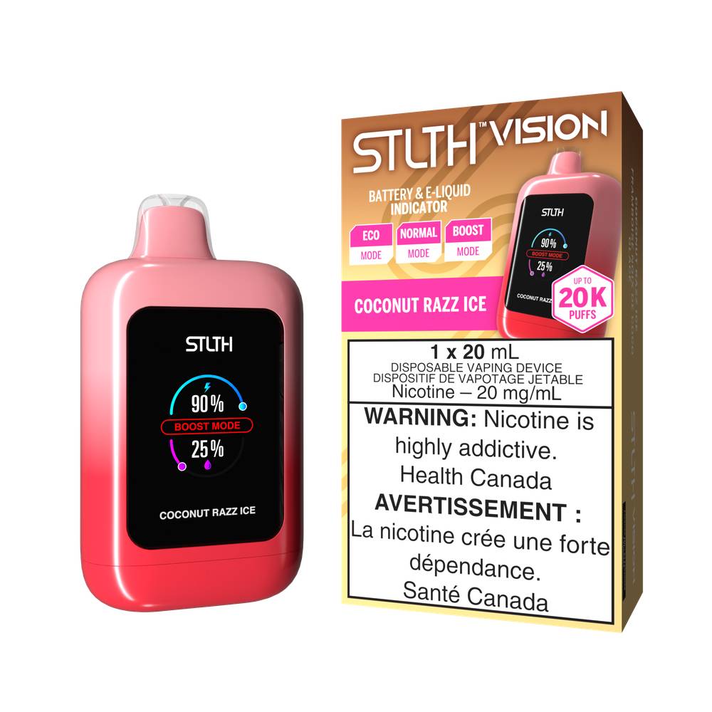 STLTH VISION 20K DISPOSABLE VAPE COCONUTRAZZICE