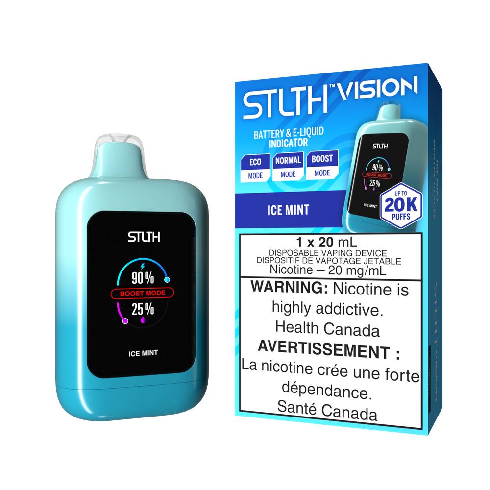 STLTH VISION 20K DISPOSABLE VAPE ICEMINT