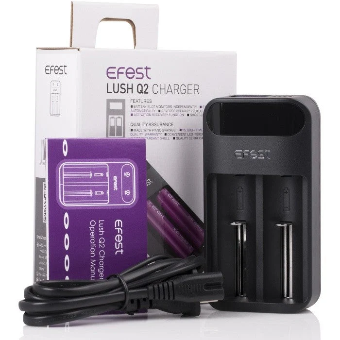 EFEST LUSH Q2 双槽智能充电器
