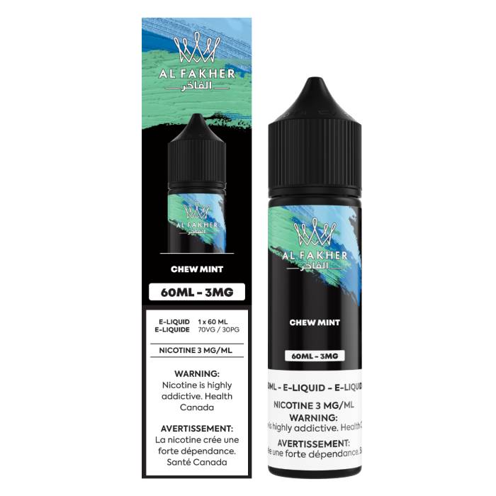 Al Fakher Free Alkali E-liquid 3mg 60mL | Large vapor production, smooth flavor | Canadian e-cigarette Flash Vape Al Fakher Free Alkali E-liquid 3mg 60mL | Large vapor production, smooth flavor | Canadian e-cigarette Flash Vape